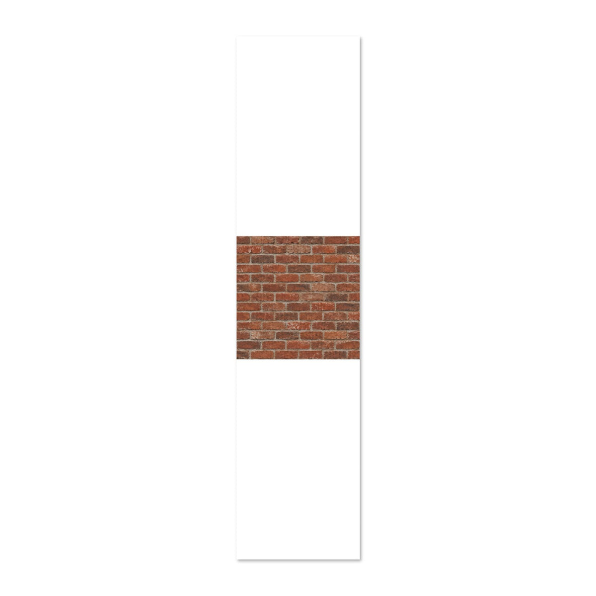 Peel and Stick Wallpaper – Rustic Red Brick Wall Pattern