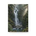 Waterfall Nature Hardcover Journal – Lined Daily Writing Notebook