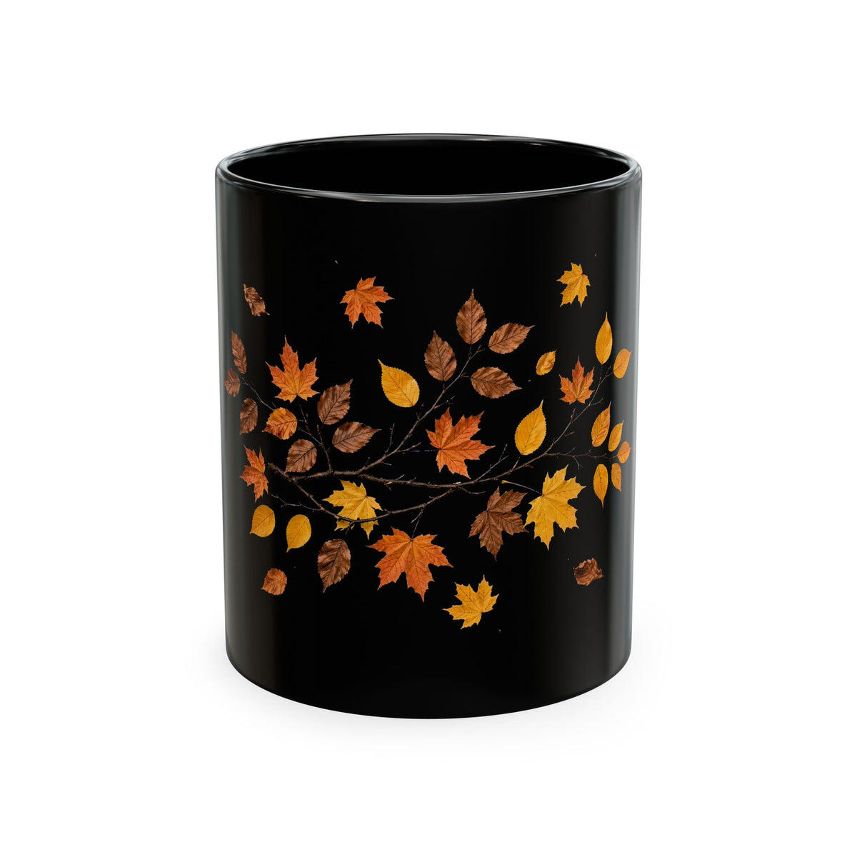 Autumn Maple Leaves Ceramic Mug
