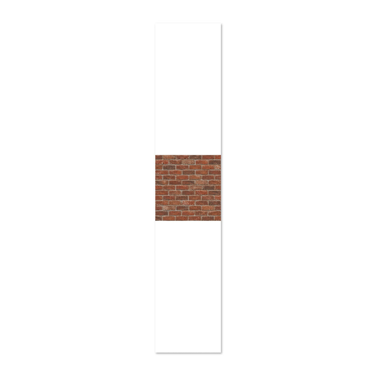 Peel and Stick Wallpaper – Rustic Red Brick Wall Pattern