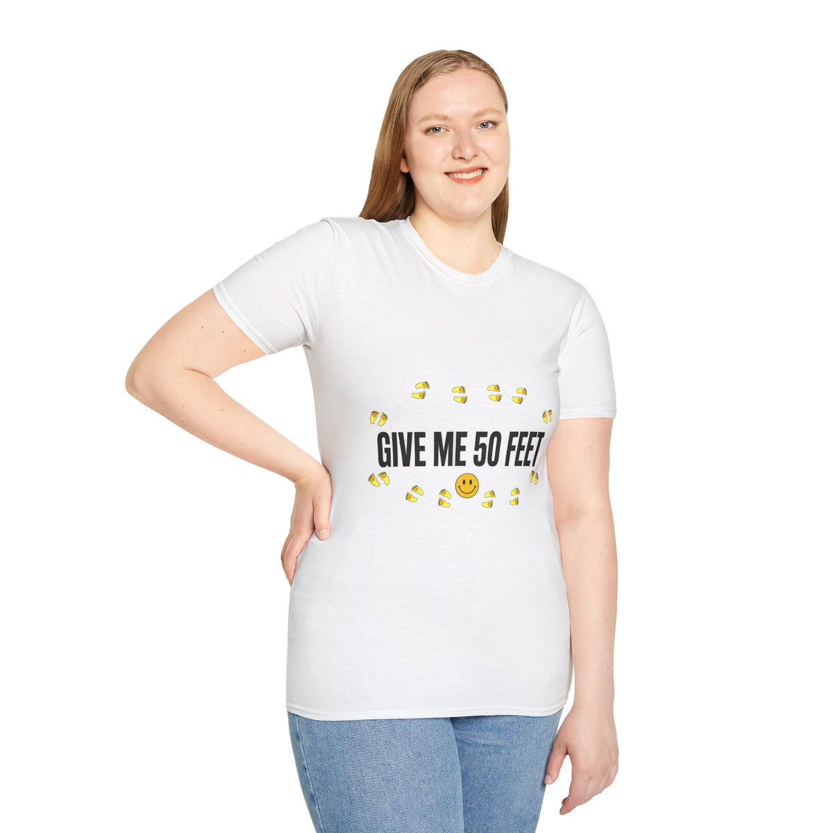 Give Me 50 Feet Funny Personal Space T-Shirt