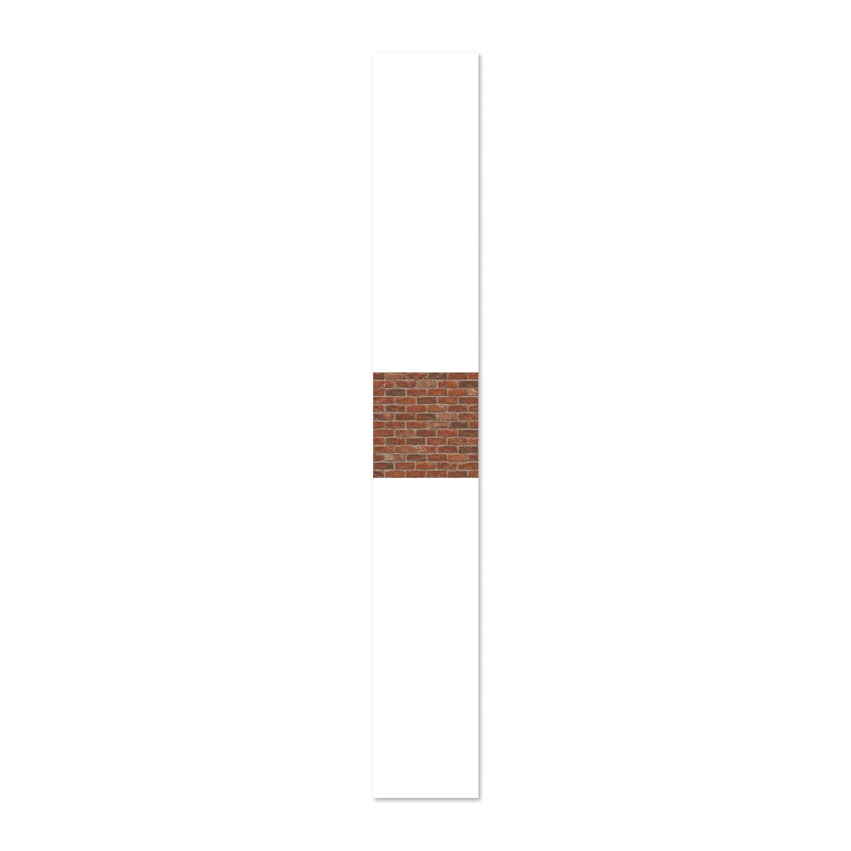 Peel and Stick Wallpaper – Rustic Red Brick Wall Pattern