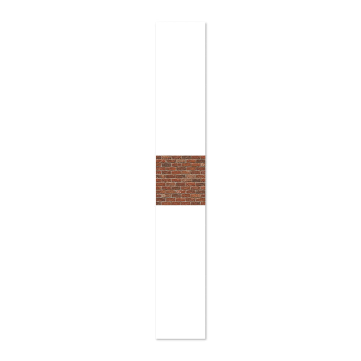Peel and Stick Wallpaper – Rustic Red Brick Wall Pattern