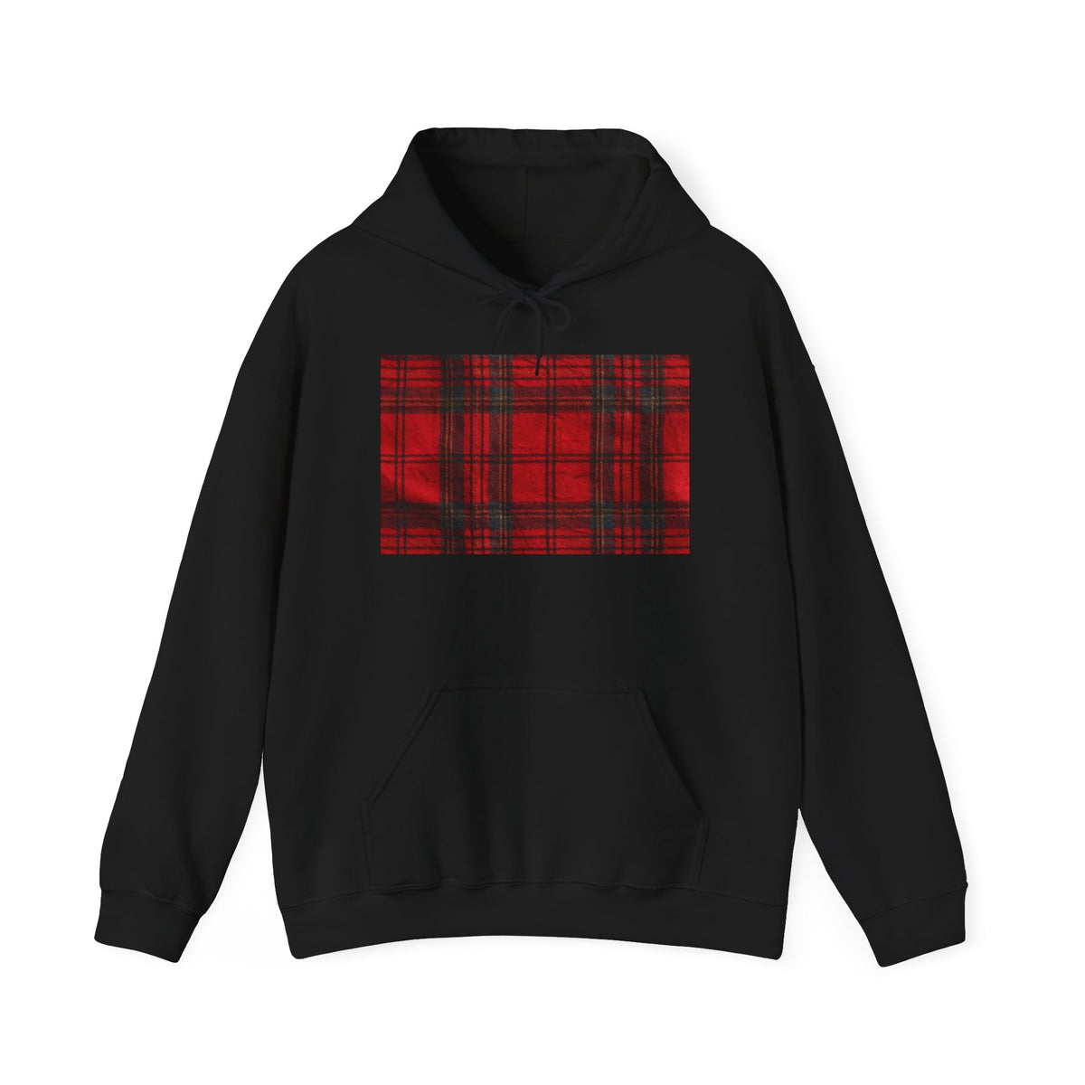Red Tartan Plaid Hoodie