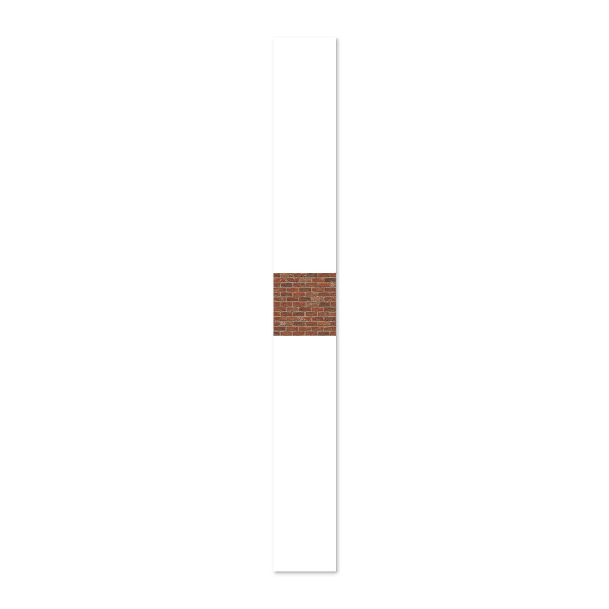 Peel and Stick Wallpaper – Rustic Red Brick Wall Pattern