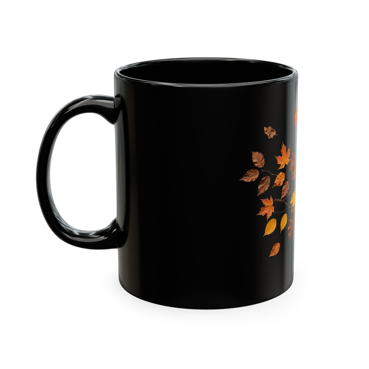 Autumn Maple Leaves Ceramic Mug