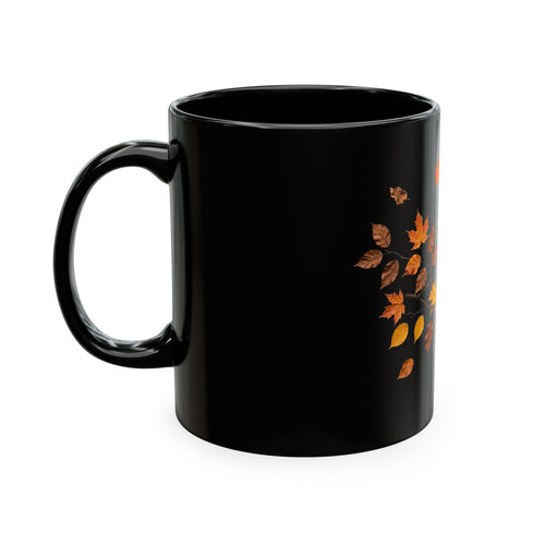Autumn Maple Leaves Ceramic Mug