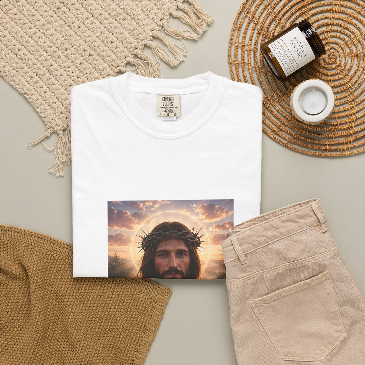 Jesus Is Lord Christian Graphic T-Shirt