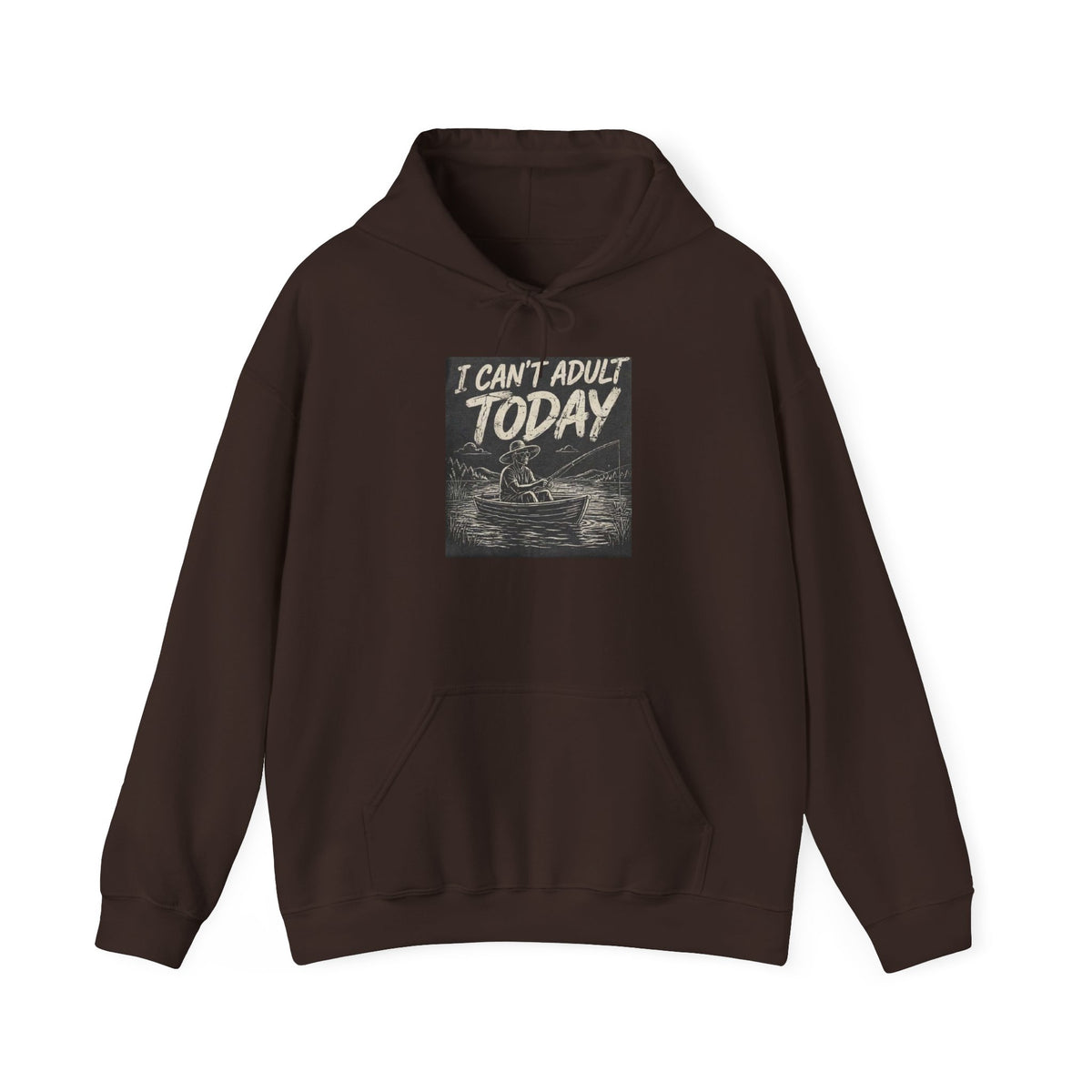 I Can’t Adult Today Funny Coffee Hoodie