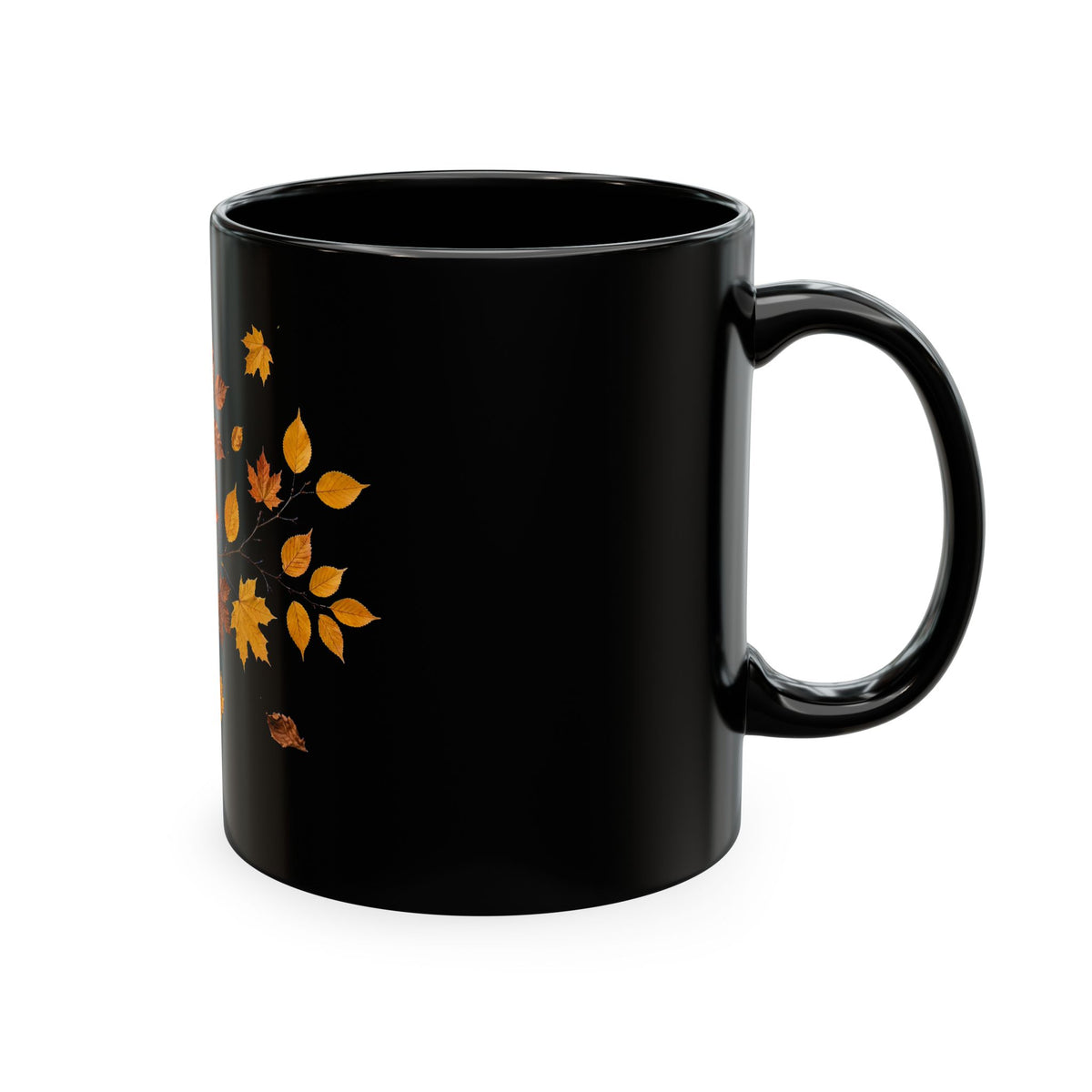 Autumn Maple Leaves Ceramic Mug