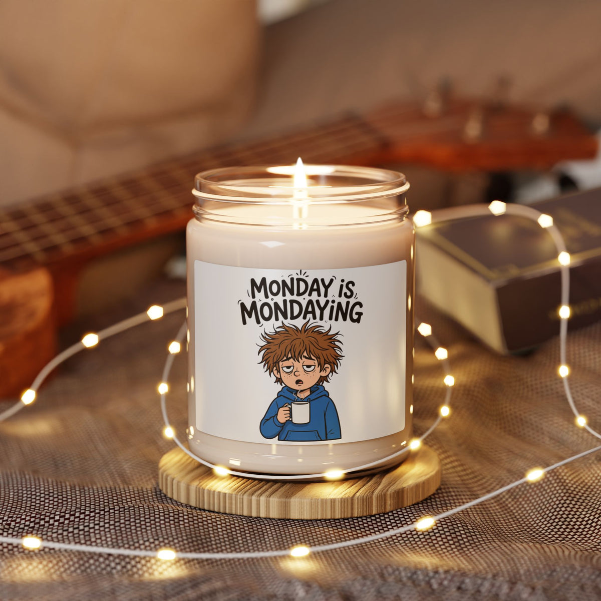 Monday Is Mondaying Funny Soy Candle