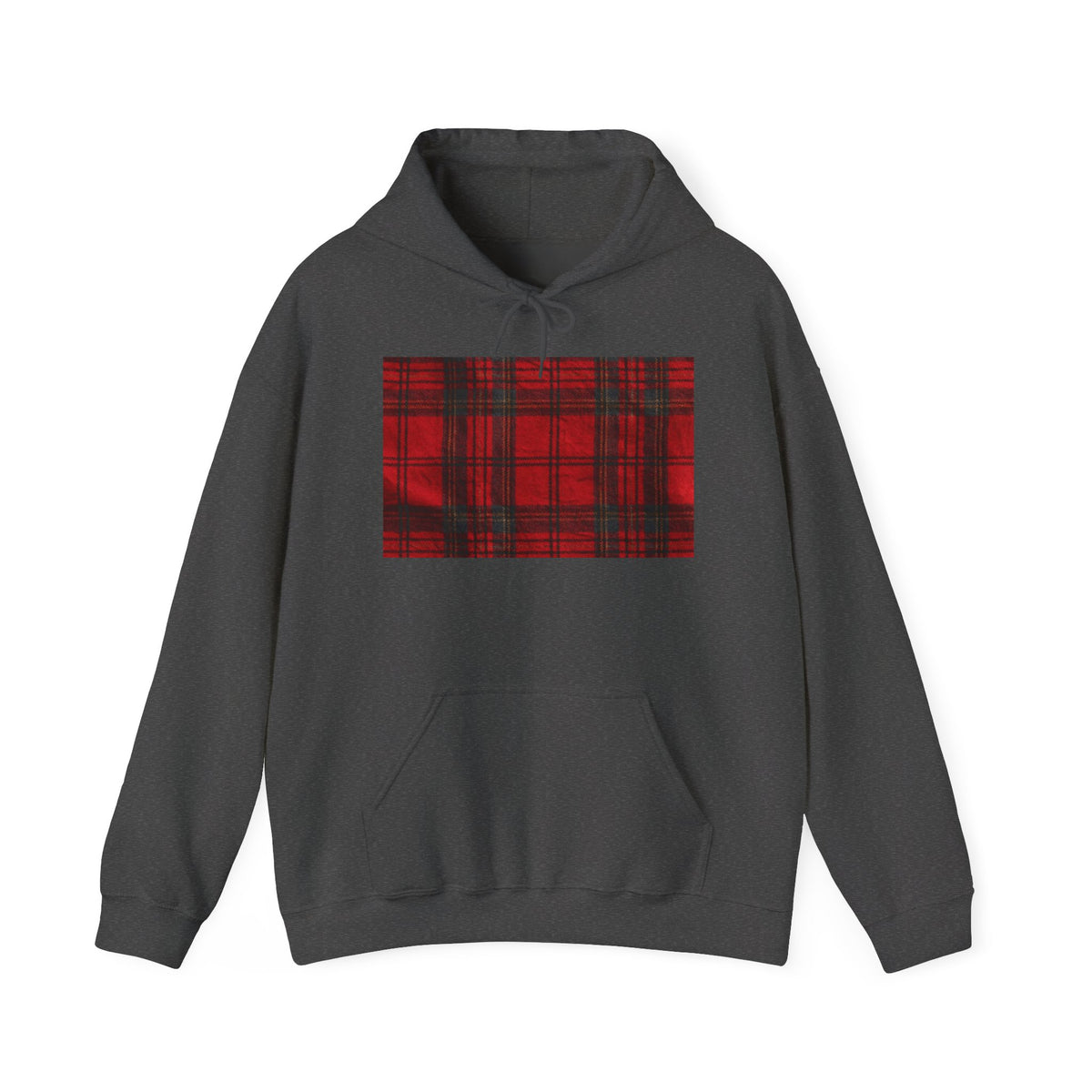 Red Tartan Plaid Hoodie