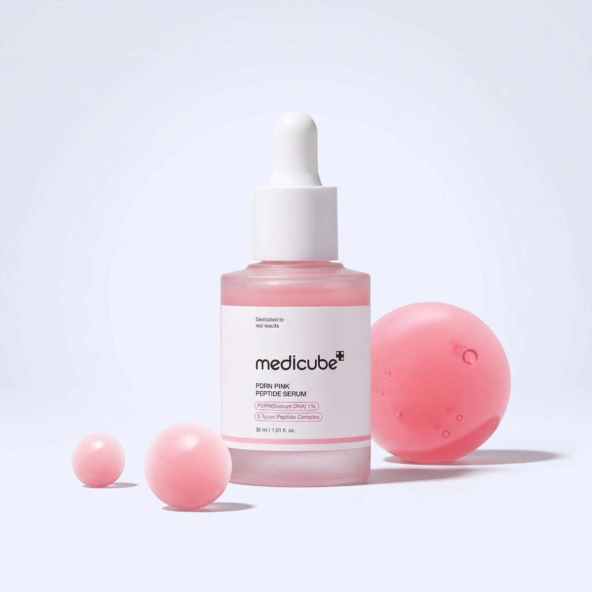 Medicube PDRN Pink Peptide Serum with Salmon DNA, Firmer, Even-Looking Skin (Use amazon link to purchase)