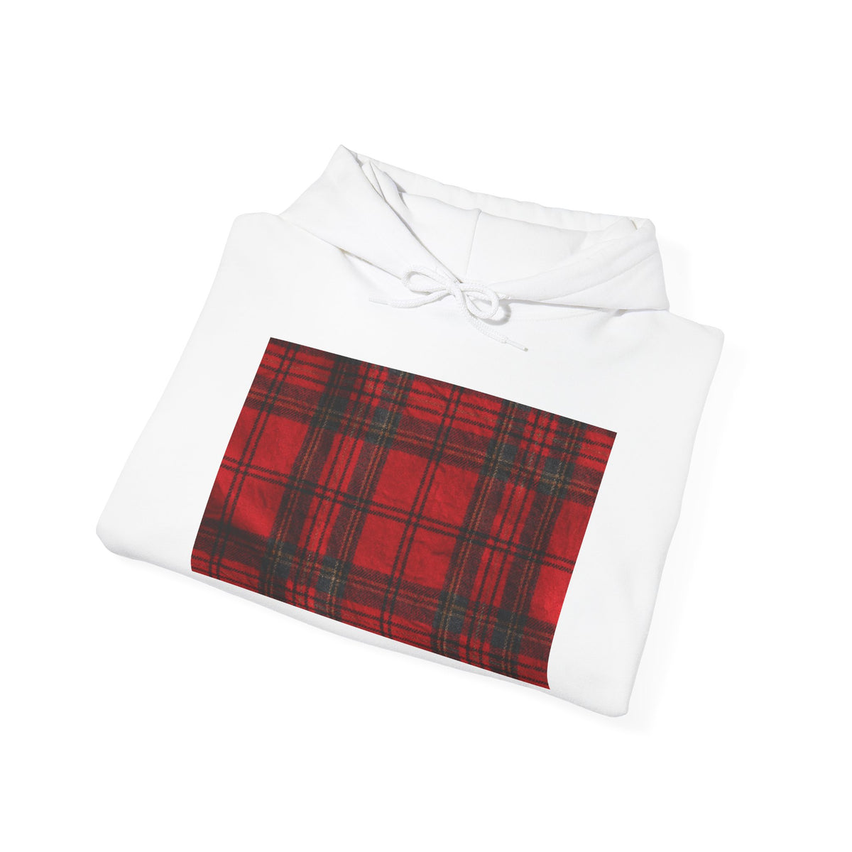 Red Tartan Plaid Hoodie