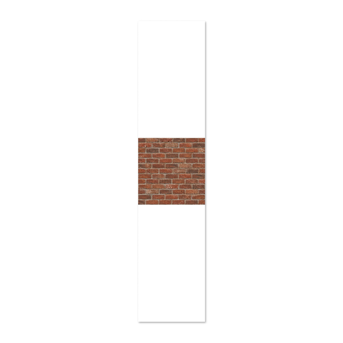 Peel and Stick Wallpaper – Rustic Red Brick Wall Pattern