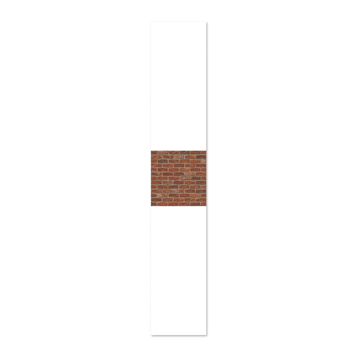 Peel and Stick Wallpaper – Rustic Red Brick Wall Pattern
