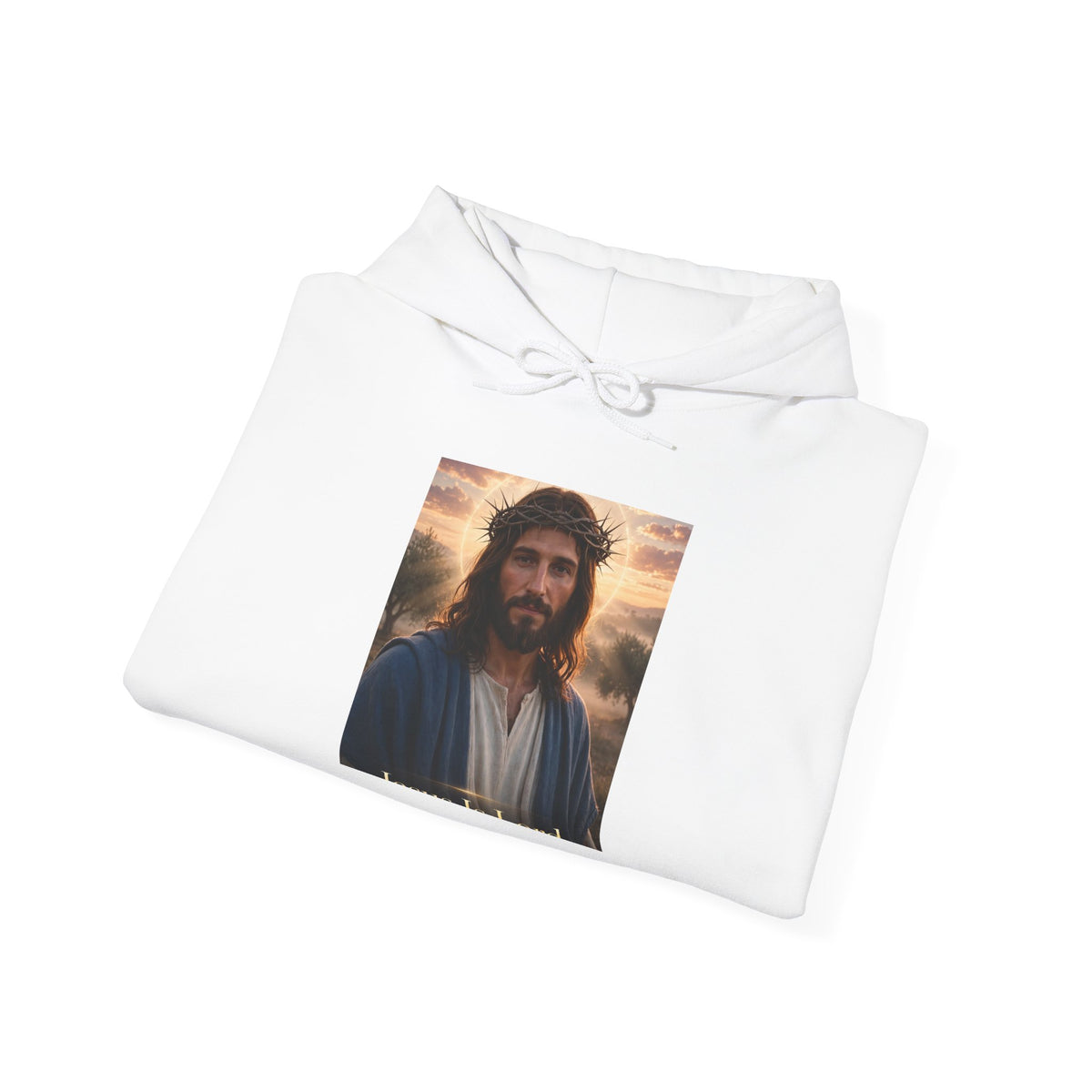 Jesus Portrait Christian Hoodie