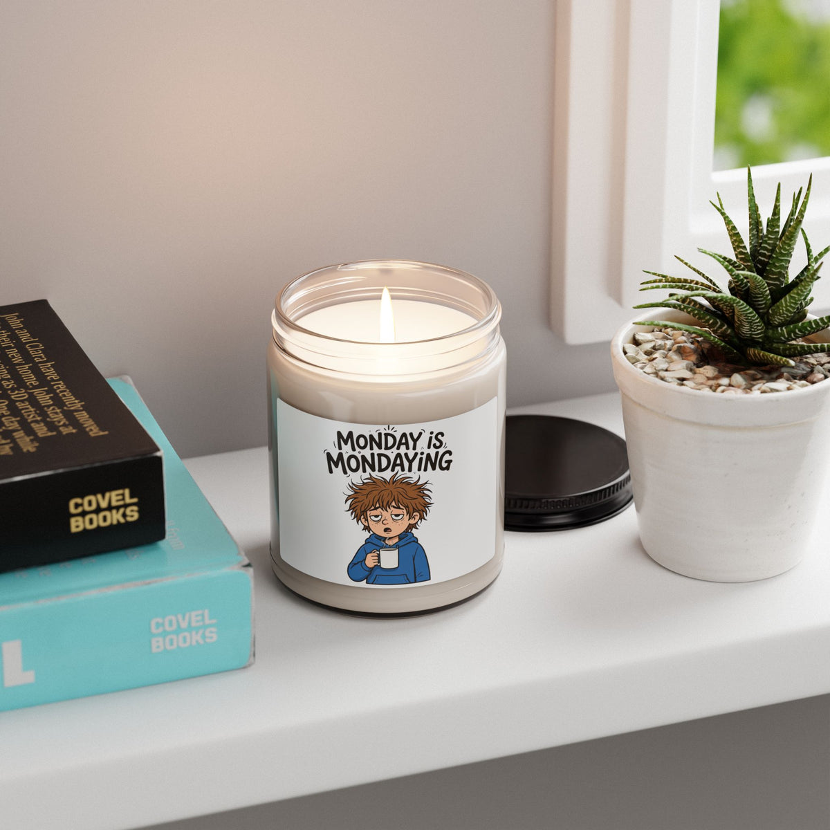 Monday Is Mondaying Funny Soy Candle