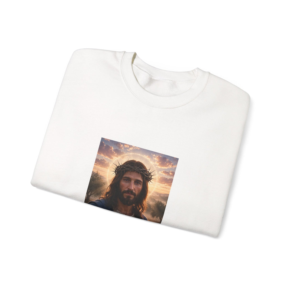 Jesus Is Lord Christian Crewneck Sweatshirt