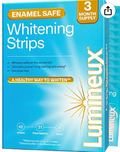 Lumineux Teeth Whitening Strips, Peroxide Free, 21 Treatments (3 Months)  (Use amazon link to purchase)
