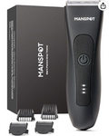 MANSPOT Manscape Groin & Body Hair Trimmer for Men, Electric Pubic Shaver