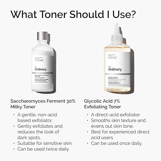 The Ordinary Glycolic Acid 7% Exfoliating Toner, Brightening and Smoothing Daily Toner for More Even-Looking Skin Tone.   (Use amazon link to purchase) #ad